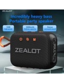 ZEALOT S75 15W Portable Subwoofer Wireless Shower Speaker, Hifi Sound 