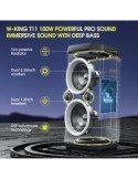 W-KING T11 Portable Bluetooth Speakers, I100W RMS,PX6 Waterproof, V5.3