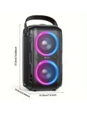 W-KING T9 Tragbarer Bluetooth-Lautsprecher 80W RMS Party Wireless Boombox 2