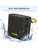 W-KING D2 Bluetooth Speaker,IPX7 Waterproof Loud Speakers Wireless,Out
