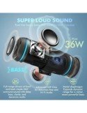 W-KING BT226 Portable Bluetooth Speaker Loud, 36W Extra Bass,360° Surr