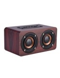 Mini Portable Wooden Bluetooth Speaker Wireless Stereo Loudspeakers wi