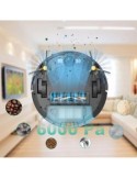 Tesvor M2 Staubsaugerroboter mit Mop-Funktion, 6000Pa Saugkraft, Gyro